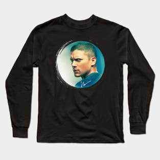 Michael Scofield signature Prison Break Long Sleeve T-Shirt